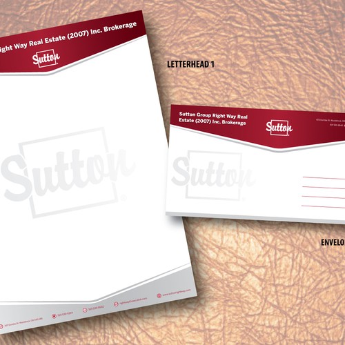 Design di Create the next stationery for Sutton Group Right Way Real Estate (2007) Inc. Brokerage di Georgy55ke