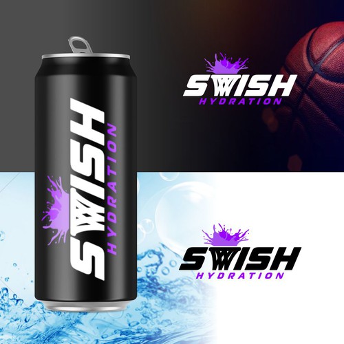 Designs Swish A New Sports Drink! Logo design contest