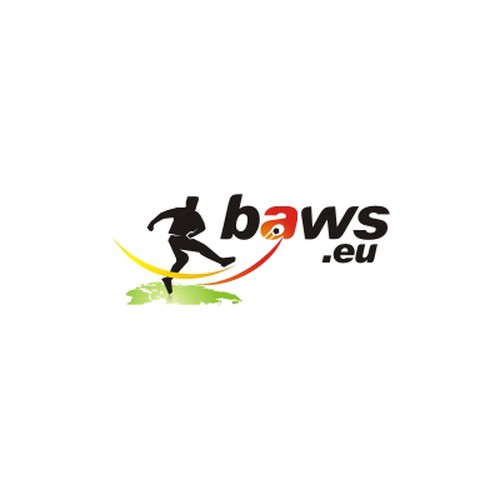 Global football (soccer) logo - baws.eu Design by sigode