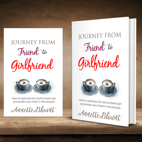 Design a book cover that is fun and playful to help single women experience love beyond friendship Design by praveen007