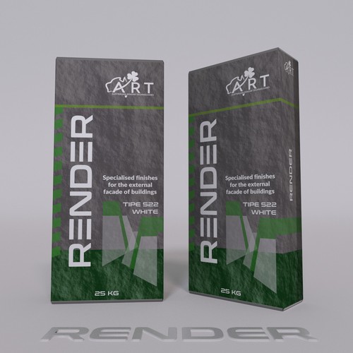 Package design for Specialised Cement Finishes Diseño de Dimadesign