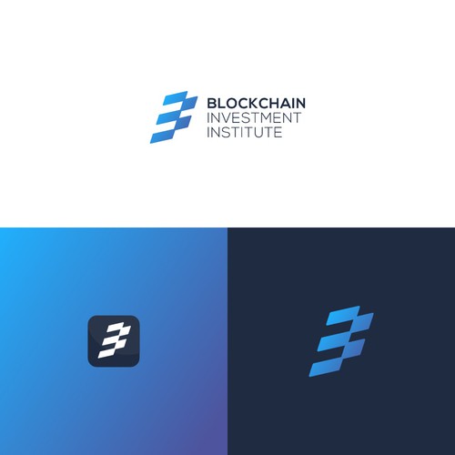 Blockchain creative logo contest Design by STYWN