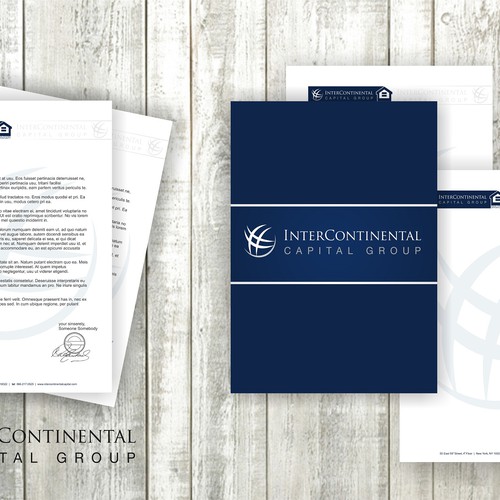 New stationery wanted for ICG Home Loans Diseño de VERGAL