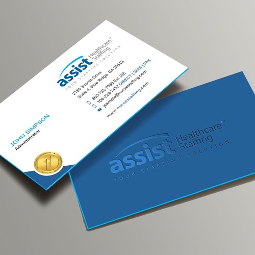 Business Card Design Design by Xclusive16