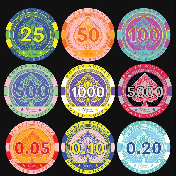 Design by Bagasars.Id titled "Designs for Pokerchips-Serie"