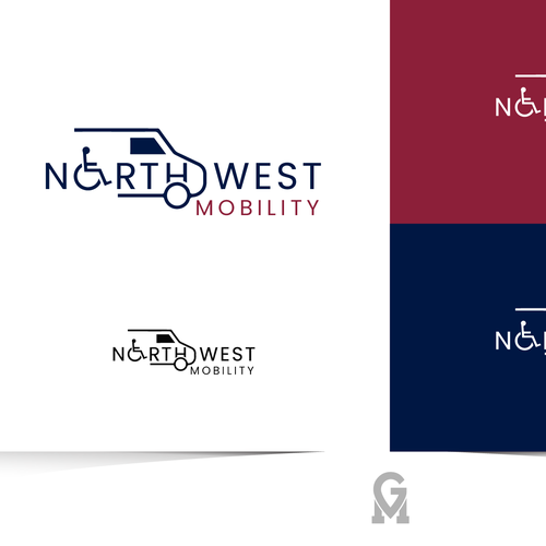 We need a new logo for a new Wheel chair accessible dealership serving Oregon and the Northwest. Design by M.G. designs