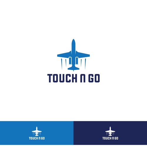 Yacht Name Logo & Lettering - Touch n Go Design by keoart