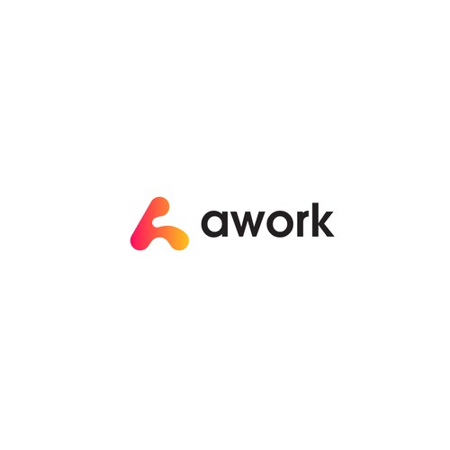 New logo for AI-based productivity software "awork" Diseño de Lumbeard