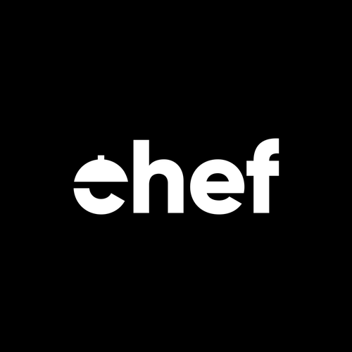"CHEF": Food & Cooking Social Media Logo Design by O N I X
