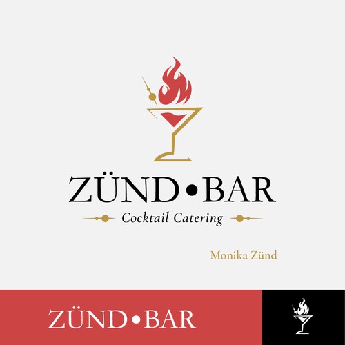 I need  a nice cocktail catering logo. And it must look female the logo Design von Rizky Mawardi G