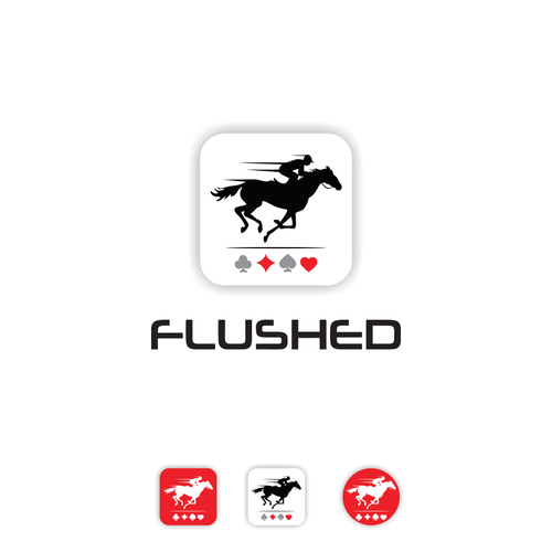 Flushed Icon Logo Design by kms*desen