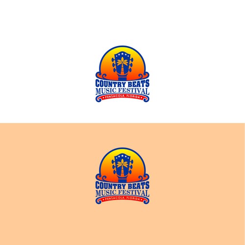 Iconic logo for iconic event for country music festivals in Florida Design by himmawari