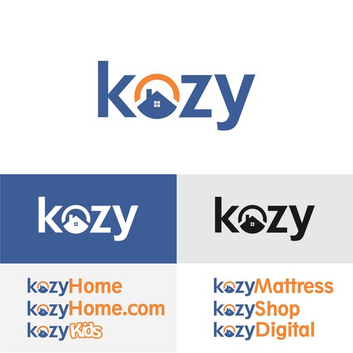 Kozy line of home furniture & decor~logo contest | Logo design ...