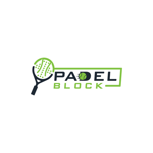 Padel business logo! Design by SPECTAGRAPH