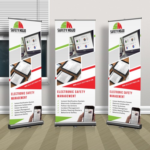 Vertical Banners for Exposition Booth Design by Coloseum27