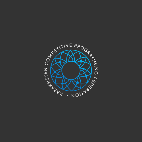 Logo for the Kazakhstan Competitive Programming Federation Design by Dmitri Cezaro