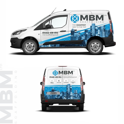 MBM Scaffolding - Van Design Design by Daniel Quaresma