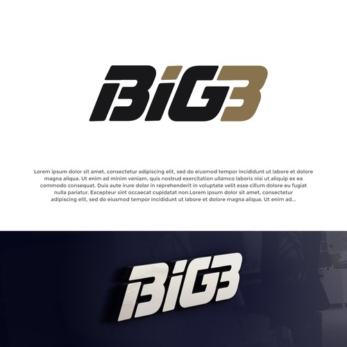 Big 3 Design by KabirCreative