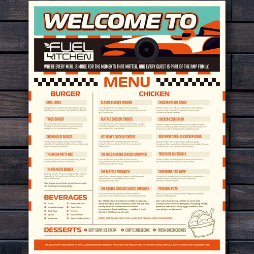 Menu contest entry by Dzhafir