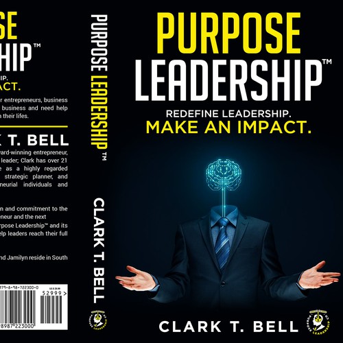 Purpose Leadership Book Cover Design by Bigpoints