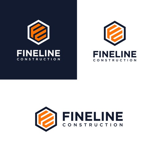 Clean and Modern Logo for a Construction Company Design by unreal studio