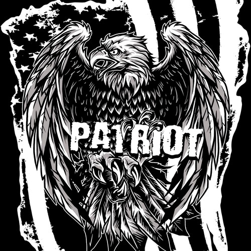 Develop a patriotic shirt that represents: The individual patriot, God, Family, Country Design by Dope Hope