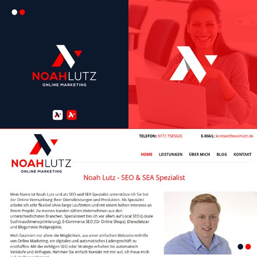 Logo & brand identity pack contest entry by superart02