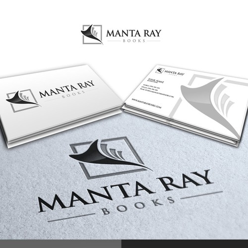 Create a nationally seen logo for Manta Ray Books Diseño de MADx™