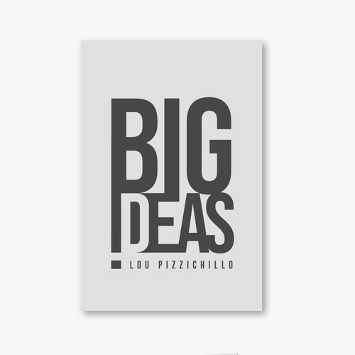 Big Ideas Book Cover Design by DsgnStory