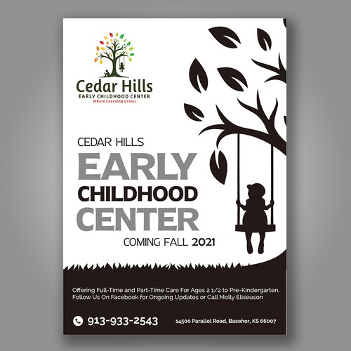 Diseño de Half Page Flyer for Preschool de Dzhafir