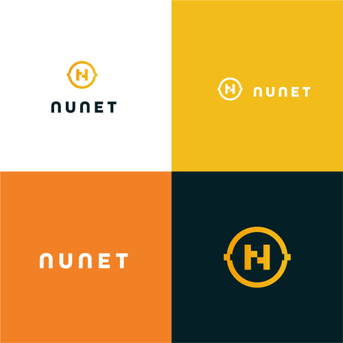 Logo design for NuNet the Primordial Soup for the Emergence of Superintelligence Design by Pedro Calheiros