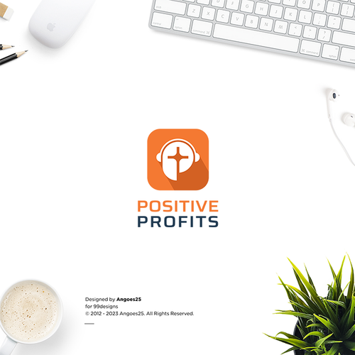 Positive Profits Logo Design by AXXV ™