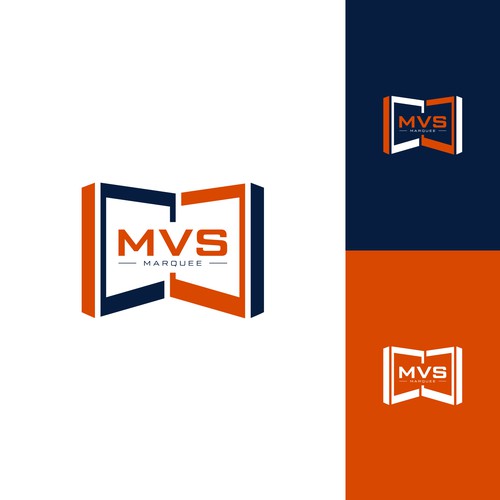 MVS Marquee digital signage logo Design by apria12®