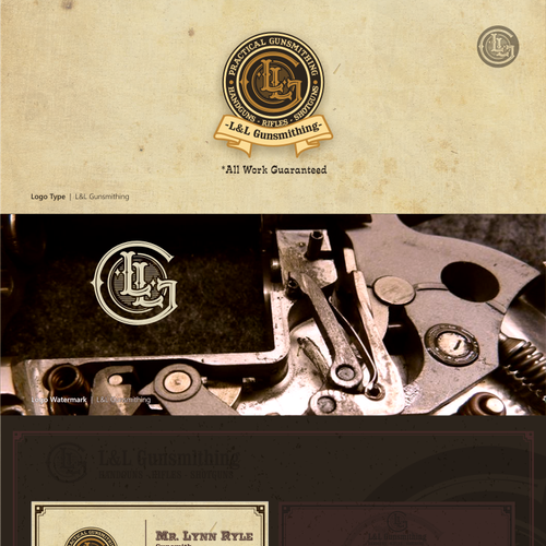 Gunsmith needs New Logo & Business Card Design Design by BRGHT✦