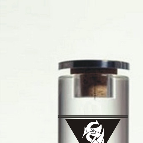 Label design for a vodka bottle and marketing material Diseño de OZARIA