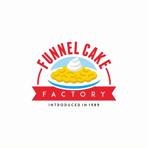 Logo for a State Fair Funnel Cake Booth Design by Warnaihari