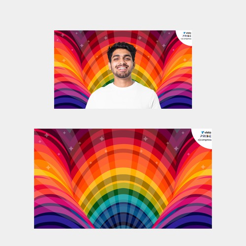Virtual backgrounds for PRIDE month (multiple winners) Diseño de Pawan Kumar Droch