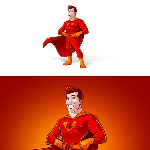 Design an Awesome Superhero Mascot for Insurance Firm Design by BROXinc