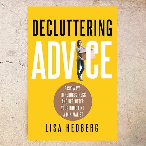 Design a book cover about decluttering your home Design by desainbagus3