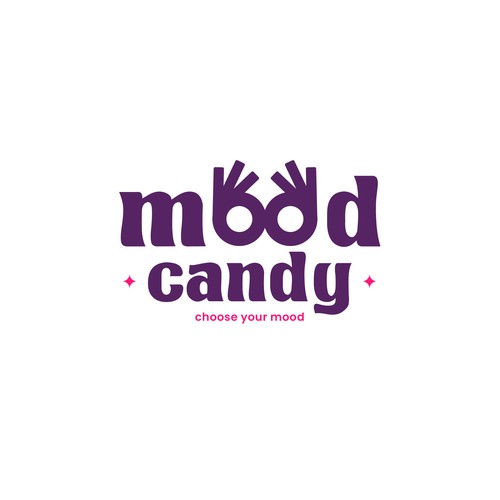 Logo for MOOD BOOSTING supplment called MOOD CANDY Design by Masbar Artwork