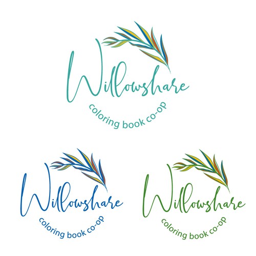 We need a logo design for a coloring book company. Design by Mararti