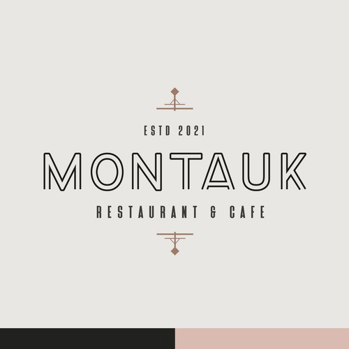 Montauk Logo Design by Kreminets_K