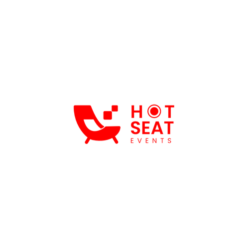 Impactful Logo For 'Hot Seat Events' – Learn from Industry Experts Through Livestreams & Events. Design réalisé par narimostudio