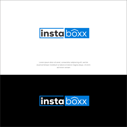 Instaboxx logo Design by Elesense