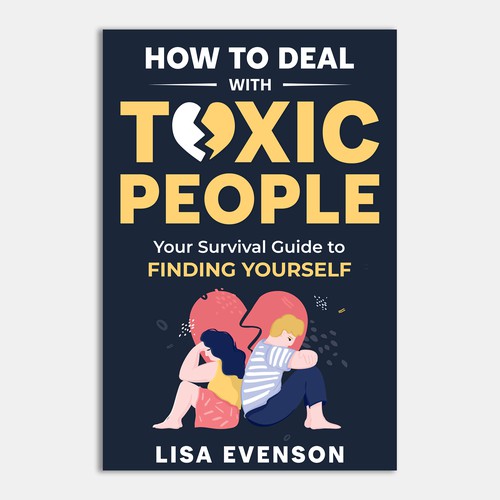 Design an Inspiring and Eye-Catching Cover for a Book on Dealing with Toxic People. Ontwerp door Unboxing Studio