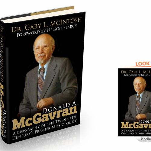 Create a compelling book cover design for an academic biography for Christian pastors and students Design by Arbëresh®
