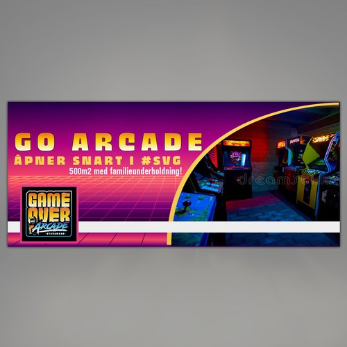 Design our Arcade Facebook Cover Design by studio02