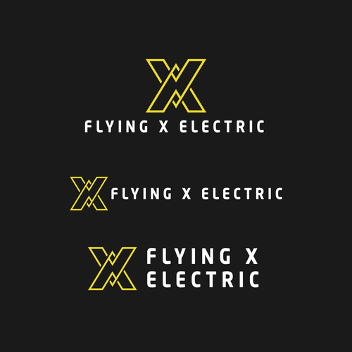 Design di Flying X Electric Logo di Inktrovert_Dilla