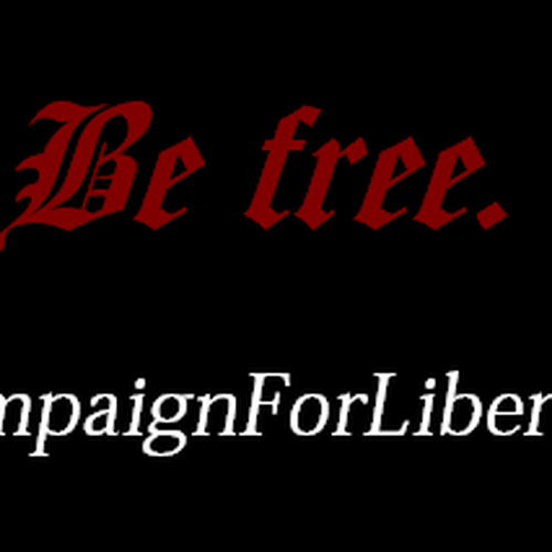 Campaign for Liberty Merchandise Design por JeremyK