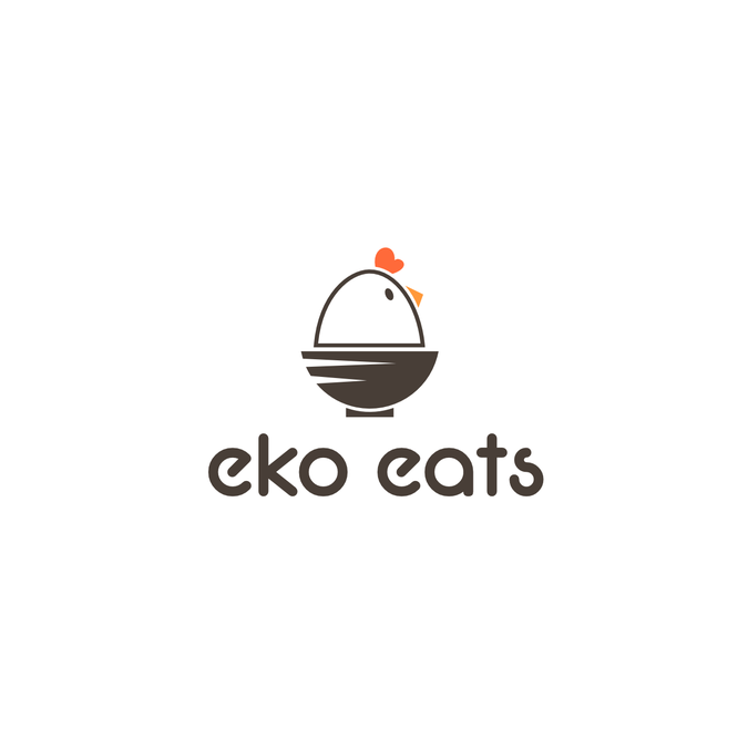 Design a cute, modern logo for eko eats, a Korean fried chicken ...